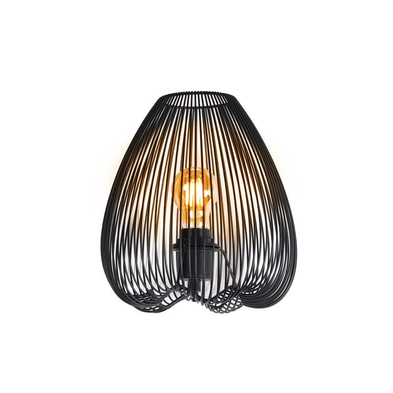 Lucide FIX - Hanglamp - Ø 10 cm - 1xE27 - Zwart