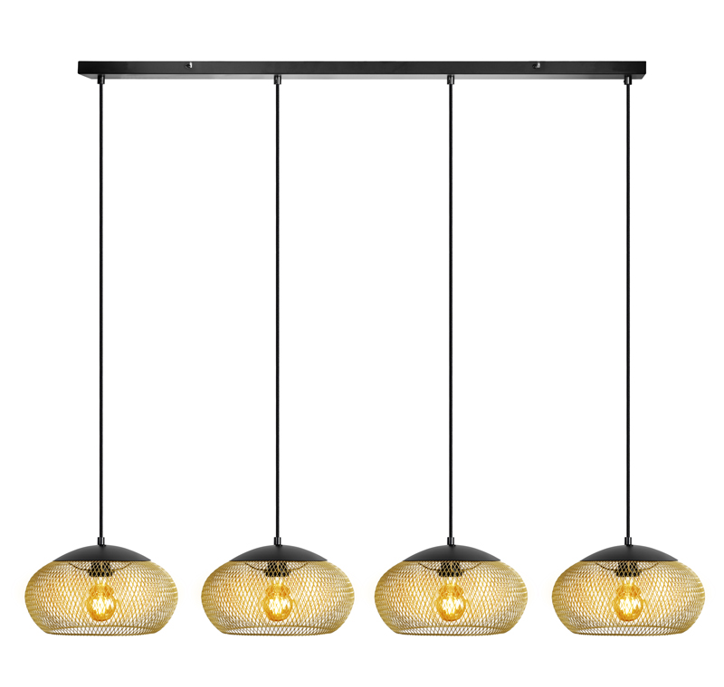 Lucide FIX - Hanglamp - Ø 10 cm - 1xE27 - Zwart