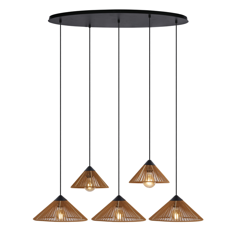 Lucide FIX - Hanglamp - Ø 10 cm - 1xE27 - Zwart