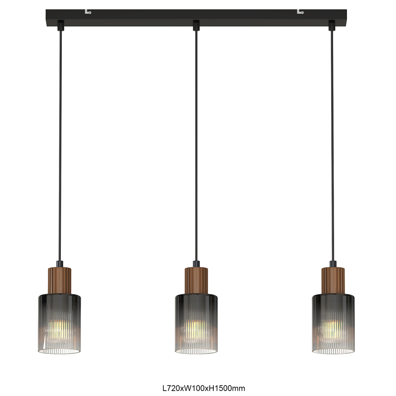 Lucide FIX - Hanglamp - Ø 10 cm - 1xE27 - Zwart