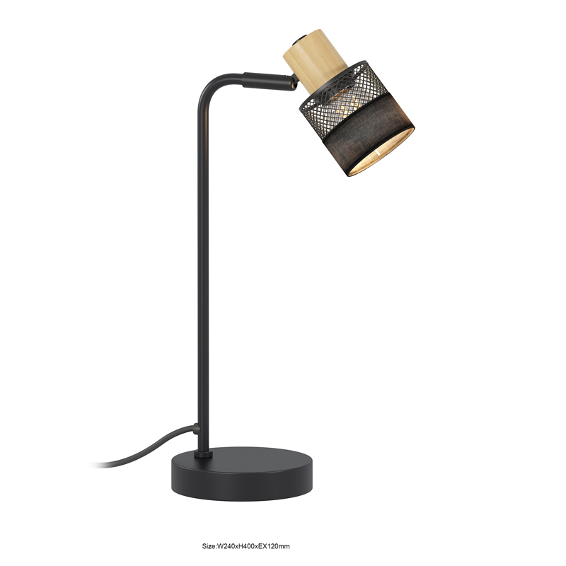 Lucide FIX - Hanglamp - Ø 10 cm - 1xE27 - Zwart