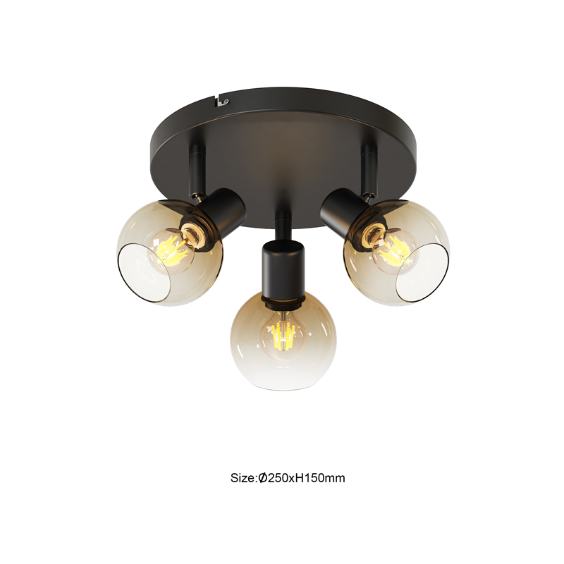 Lucide FIX - Hanglamp - Ø 10 cm - 1xE27 - Zwart