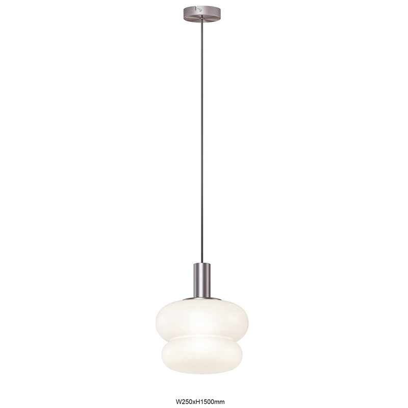 Lucide FIX - Hanglamp - Ø 10 cm - 1xE27 - Zwart