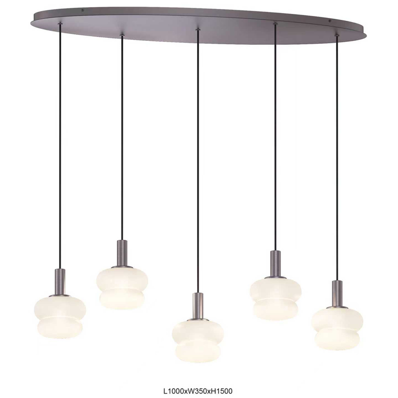 Lucide FIX - Hanglamp - Ø 10 cm - 1xE27 - Zwart