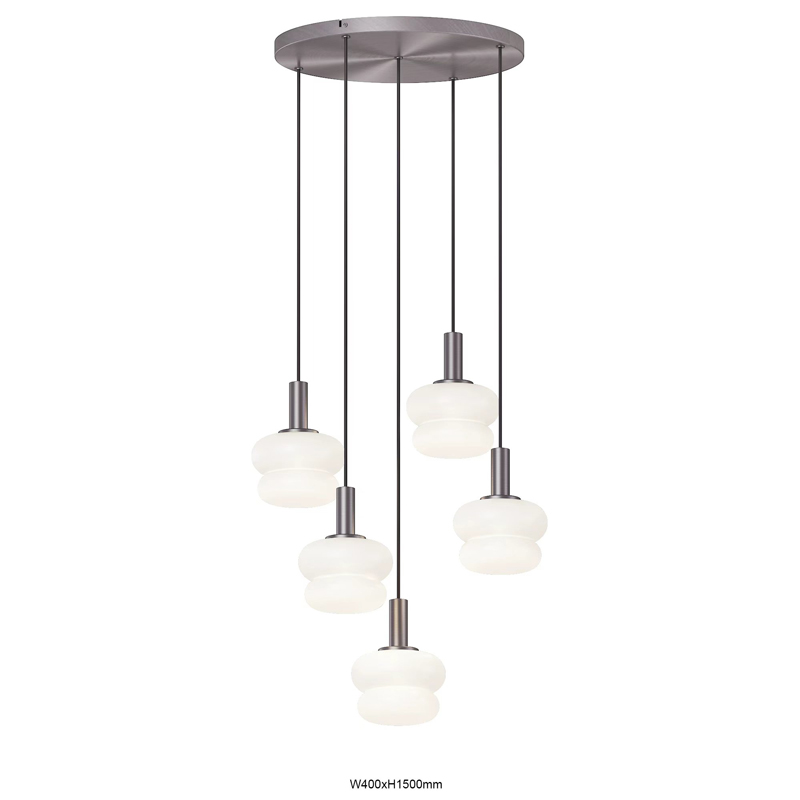 Lucide FIX - Hanglamp - Ø 10 cm - 1xE27 - Zwart