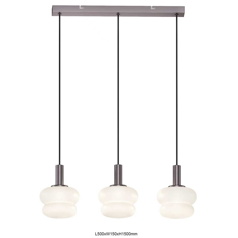 Lucide FIX - Hanglamp - Ø 10 cm - 1xE27 - Zwart